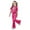Hot Pink, variant on Girls Summer Outfits Casual Fashion Outfit With Bow Short Sleeve Top Long Pants Playwear Daily Wear Toddler Kids 2 Piece Leisure Clothes Set Cute Outfits For Girls 7-13 Years
