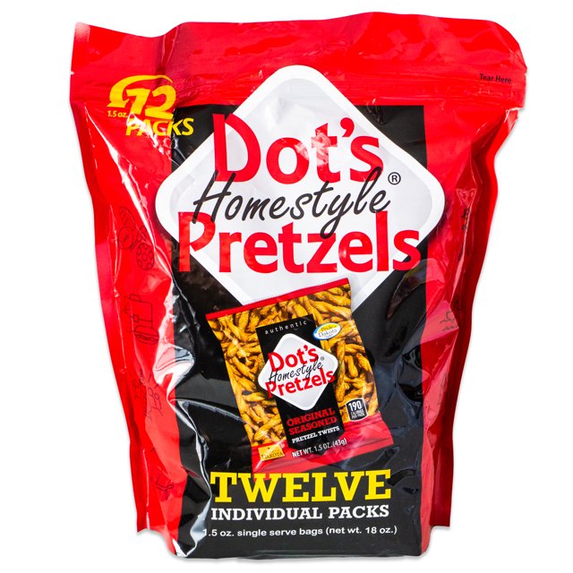 Dot's Homestyle Pretzels Original Seasoned Pretzel Twists Gourmet