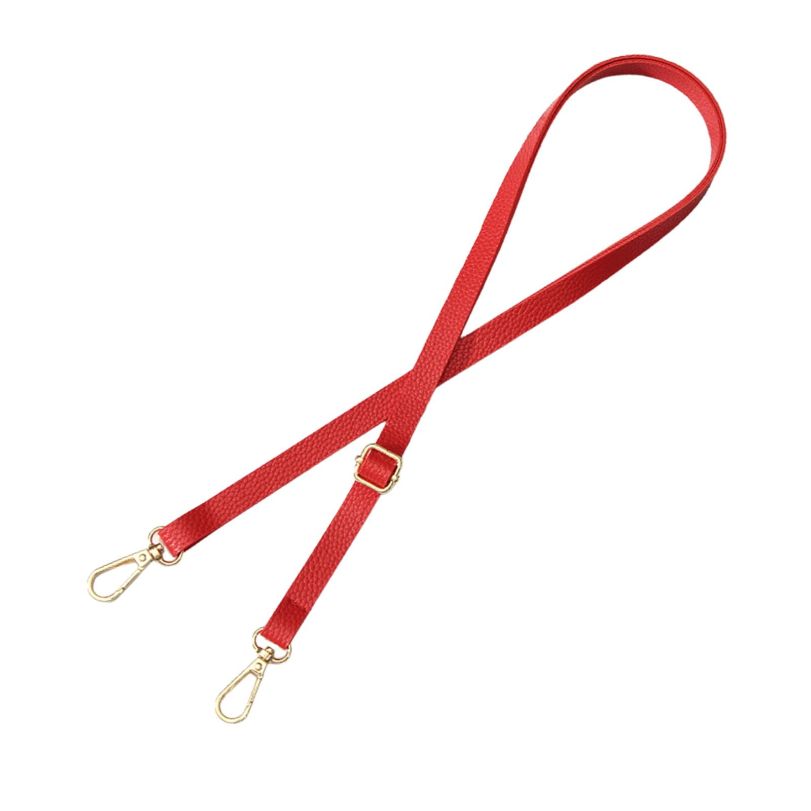 Red purse strap deals