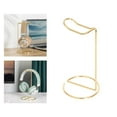 thumbnail image 3 of pitrice Headset Holder Portable Earphone Mount Rack for PC Gaming Office Headphones Gold, 3 of 8