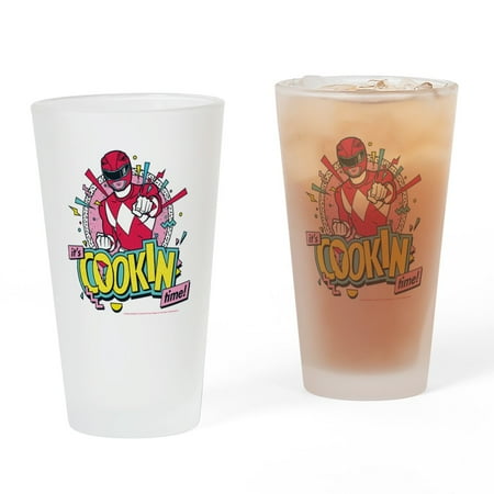 

CafePress - Power Rangers It s Cookin Time! - Pint Glass Drinking Glass 16 oz. CafePress