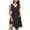 Black, variant on Summer Dresses For Women 2025 Sevevn Fashion Women's Casual Comfortable Solid Sleeveless V-Neck Pocket Dress