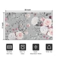 thumbnail image 5 of Pioneer Flower Floral Print Pattern Door Rugs,Washable Non Slip Door Mats Indoor,Decorative Door Mats,Entry Mat Indoor for Entrance,Bedroom,Kitchen,Bathroom,17"x30", 5 of 6