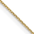 thumbnail image 1 of Chaîne Pendentif Collier Lien Rond en Or Jaune 14k 20 Pouces.6mm, 1 of 9