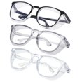 thumbnail image 1 of Gafas de seguridad Konqkin Nurses con montura cuadrada antivaho, 1 of 6