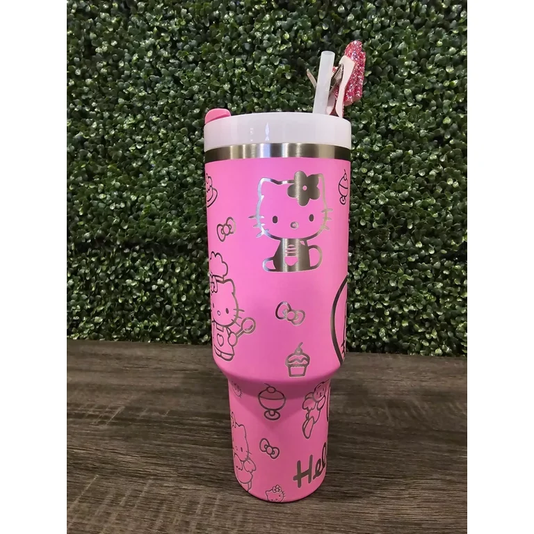 Hello Kitty Stanley Cup Tumbler 40oz | Kitty Says Hello