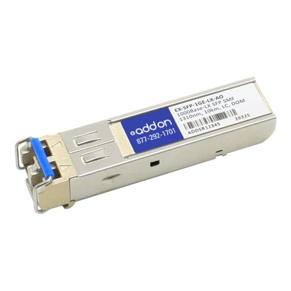 AddOn Juniper EX-SFP-1GE-LX Compatible SFP Transceiver - SFP (mini-GBIC) transceiver module - GigE - 1000Base-LX - 1300 nm