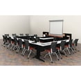 thumbnail image 2 of Regency Fusion 84 x 24 in. Seminar Training Table- White, 2 of 8