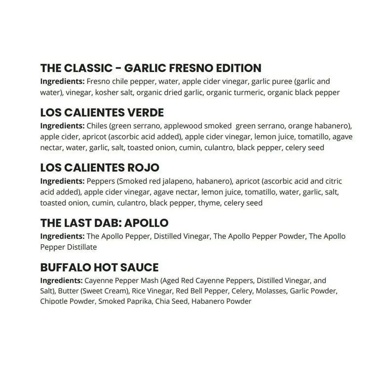Hot Ones - The Classic Garlic Fresno