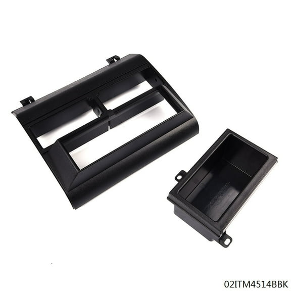 CROSSDESIGN Trucks Car Stereo Radio Dash Kit Antenna Harness Dash Cover Fit For 1992-1994 Chevy Crew Cab Dually