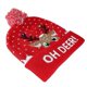 thumbnail image 3 of Christmas Beanie Hat - Colorful Knitted Light-Up for Children and Adults, 3 of 5
