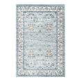 thumbnail image 2 of Unique Loom Charlotte Collection Area Rug - Carmel (6' 1" x 9' Rectangle Aqua Blue/Terracotta), 2 of 6