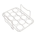 thumbnail image 2 of 304 Stainless Steel Rectangular Egg Steamer Rack - Heat-Resistant, Multi-Use Accessory Compatible with Ninja Foodi Dual Basket Air Fryer, Pressure Cooker, Rice Cooker & More - Burr-Free, Durable Egg, 2 of 7