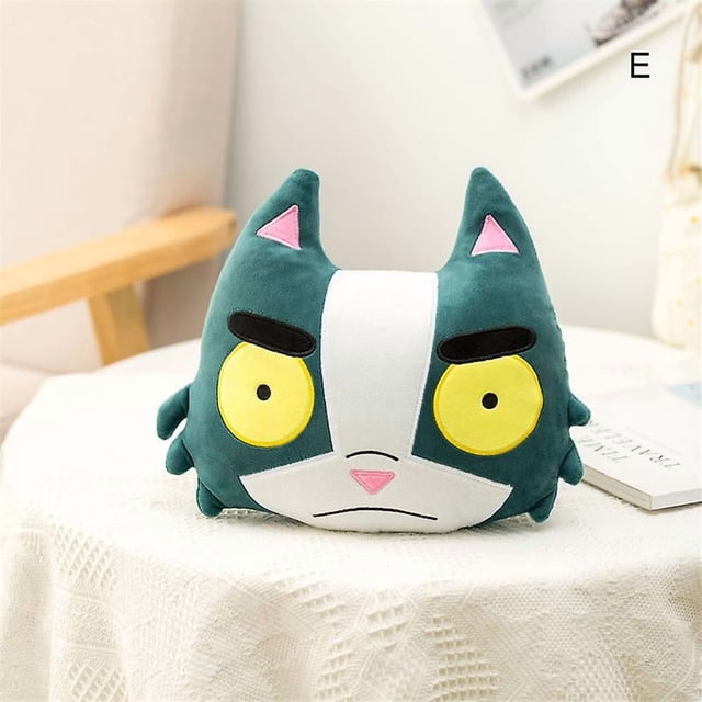 Peluche de pastel de luna de Final Space, muñeco de peluche suave, decoración de cojín, regalo de cumpleaños infantil (E)