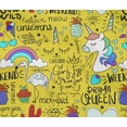 thumbnail image 5 of oneOone Cotton Flex Off White Fabric Unicorn Pattern Sewing Craft Projects Fabric Prints By Yard 40 Inch Wide, 5 of 5