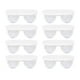 thumbnail image 1 of 1 Set 8pcs caja de almacenamiento ruedas ruedas autoadhesivas de ruedas universales (blanco), 1 of 7