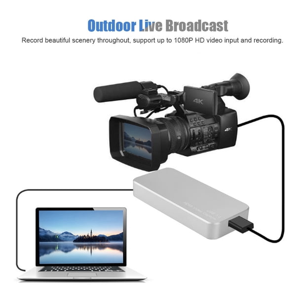 Tebru Hdmi To Type C Hd Usb3 0 Video Capture Card Recorder For Video Live Streaming Game Video Capture Card Video Capture Recorder Walmart Com Walmart Com