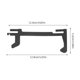 thumbnail image 2 of BEADCEST 4Ud Gancho De Para Puerta De Microondas Compatible Universal Color Negro, 2 of 8