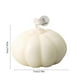 thumbnail image 3 of pstuiky Vela perfumada con forma de calabaza aroma a rosa cera de soja vela decorativa para Halloween Acción de Gracias otoño decorativa, 3 of 6