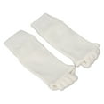thumbnail image 4 of Toe Spacer Socks, Improves Circulation 1 Pair Multifunctional Foot Alignment Socks Reduce Pain Protection  for Gym Black,White, 4 of 7