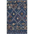 thumbnail image 5 of SAFAVIEH Suzani SZN316A Hand-hooked Blue / Multi Rug, 5 of 6