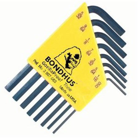 UPC: 0037231122324 | 8pc Set L-wrench .050-5/32-Short