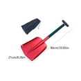 thumbnail image 5 of PatungKu Adjustable Length Foldable Aluminum Shovel Ideal for Ice Clearing and Outdoor Activity For Camp Hikers Homeowners, 5 of 10