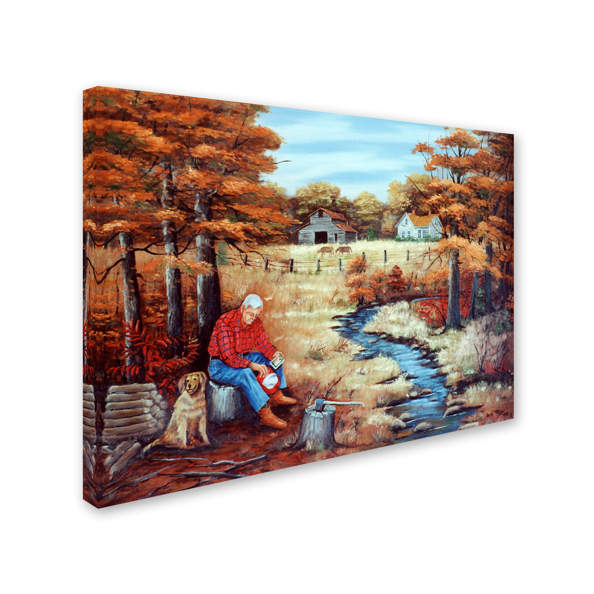 Trademark Fine Art 'Autumn Blessings' Canvas Art by Arie Reinhardt Taylor