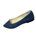 thumbnail image 2 of Womens Flats Shoes Casual Ladies Cute Ballet Flats Comfortable Walking Ladies Loafer Dressy Slip On Pointed Shoes, 2 of 4