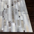 thumbnail image 5 of Surya Medora MOD-1016 96x96" Square Modern Fabric Area Rug in Light Gray/Brown, 5 of 8