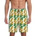 thumbnail image 3 of Lsque Corn Mens Sleep Pajama Shorts,Short Pajama Pants, Cotton Ultra-Soft Knit-X-Large, 3 of 9