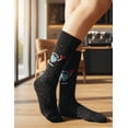 thumbnail image 3 of Calcetines Divertidos Wall-E Y Eva San Valentín Algodón Moda 2 Pares, 3 of 10