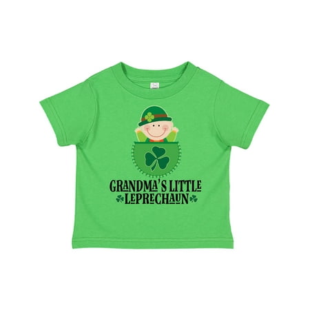 

Inktastic Irish Grandma Little Leprechaun Gift Toddler Boy or Toddler Girl T-Shirt