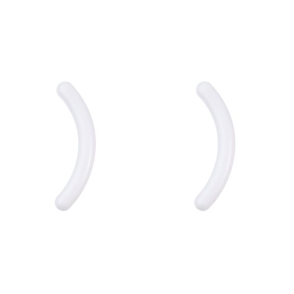 Seitruly Recambios para rizador de pestañas, goma de colores, suministros de herramientas de belleza reutilizables sólidos, reemplazo compacto Type1 NO1
