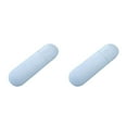 thumbnail image 4 of serony Portable Travel Toothpaste Toothbrush Holder Cap Case Storage Cup Outdoor Holder blue 2Set, 4 of 6