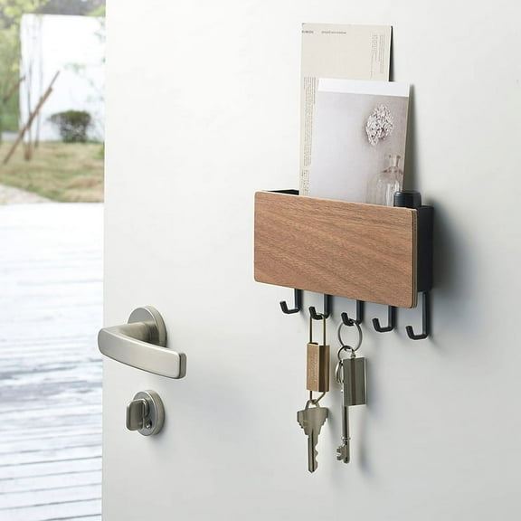 Wall-Hung Porch Key Rack Non-Punching Wall Hook Shelf Multifunctional Product Storage