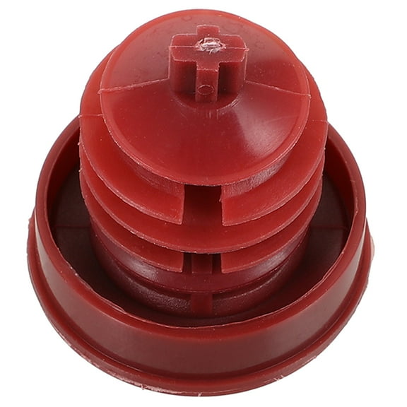 ROSENICE 1Set Power Steering Reservoir Cap Red Plastic Replacement Part for Car Vehicle Maintenance
