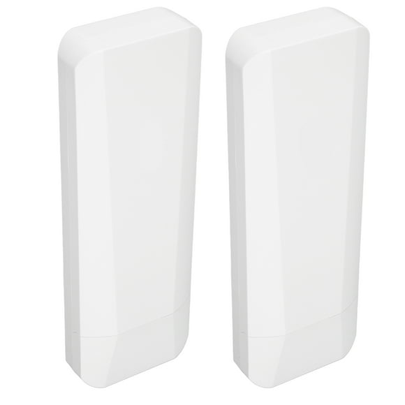 Wirelesss Bridge Outdoor Point to Point for , 5.8G 3KM Long Range Wi Fi Bridges with 14DBi High Gain Antenna, 2 RJ45 LAN Ethernet Port, IP65 Weatherproof for