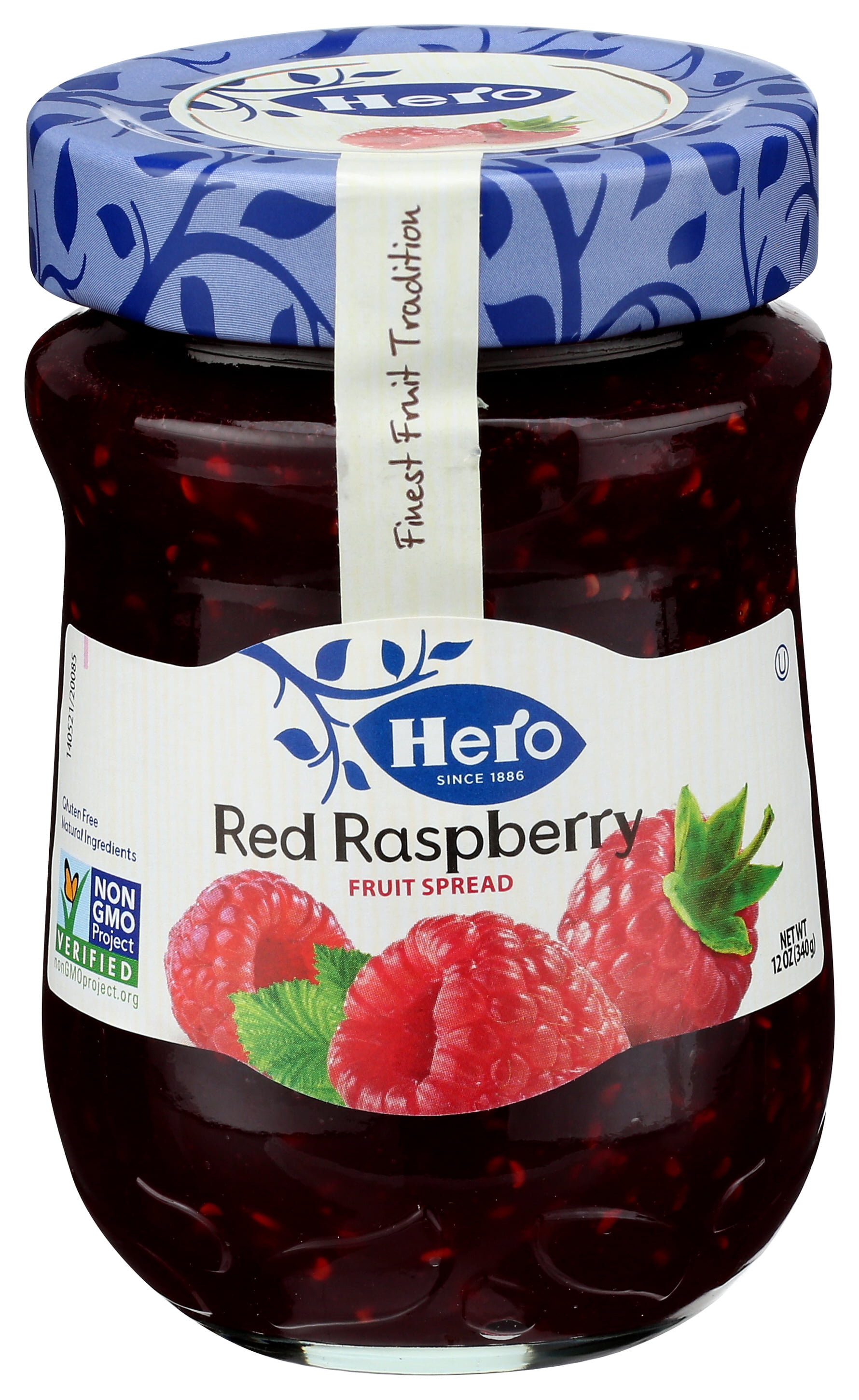 Hero Red Raspberry Marmalade Seedless Baking Jam, 12.12 Pound -- 1