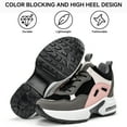 thumbnail image 6 of Women's Platform Sneakers Wedges  Lace Up Shoes Increase Fashion Sneakers for Womens Girls, 6 of 7
