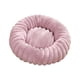 thumbnail image 4 of Cama relajante para perros con base antideslizante, redonda y de felpa, para gatos, perros pequeños y gatitos. Violeta 60cm, 4 of 9