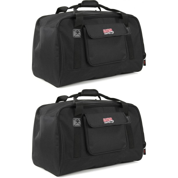 Bolsas de mano para altavoces Gator GPA-TOTE10, resistentes, 10 pulgadas (paquete de 2)
