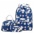 thumbnail image 3 of Mochila escolar para niños, mochila de primer grado para escuela primaria femenina, mochila con reducción de carga, gran capacidad, mochila bonita de dibujos animados, conjunto de tres piezas, 3 of 5