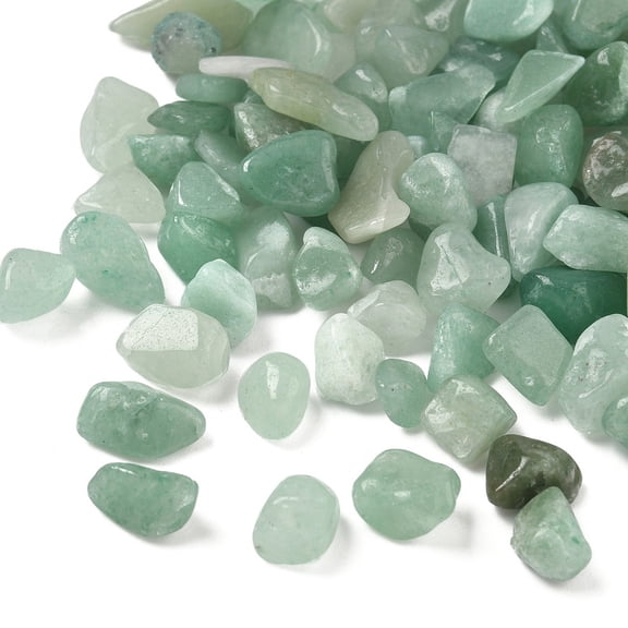 5 bag Natural Green Aventurine Beads Tumbled Stone No Hole/Undrilled Chips 5~8x2~5mm 50g/bag