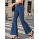 thumbnail image 2 of Pantalones Vaqueros Acampanados De Campana Elásticos Para Mujer M Azul XL, 2 of 6