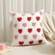 thumbnail image 1 of Funda de Almohada con Corazón Bordado de 45 X 45 Cm para Decoración Diaria, Navideña y para Sofá Del Hogar., 1 of 6