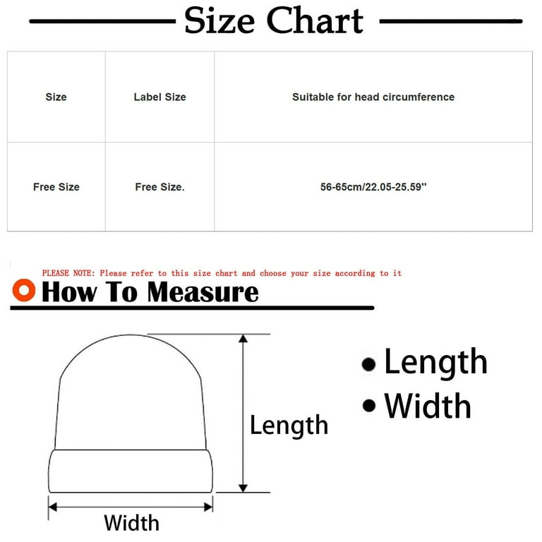 Crochet Head Cap Size Chart Mystery Hats For The Whole Family