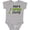 AC-Heather Grey, variant on Inktastic Pops Little Caddy with Golf Club and Ball Boys or Girls Baby Bodysuit