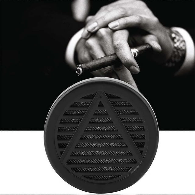 Plastic Round Shape Humidifier Pocket Tobacco Cigar Humidor Accessory