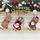 thumbnail image 3 of Calcetín navideño, calcetín navideño, calcetín navideño, calcetines de Navidad, bolsa de regalo para colgar caramelos, 3 piezas, 3 of 5